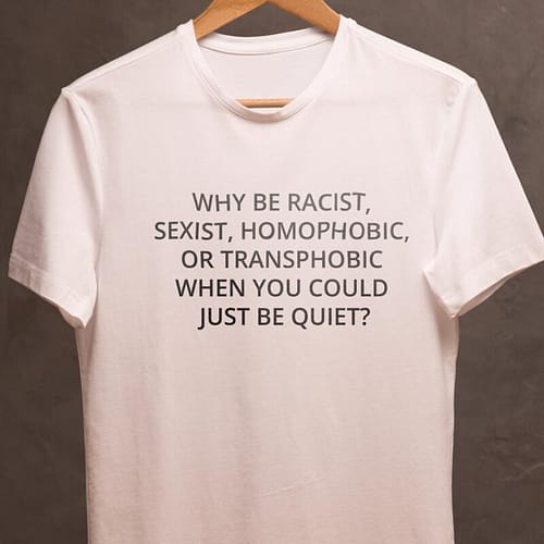 tricou unisex personalizat cu why be racist.., 03jpg