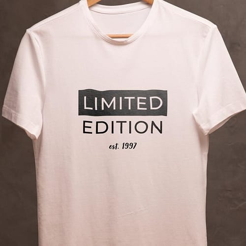 tricou personalizat cu text limited edition, 02