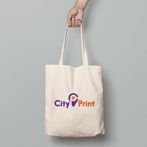 Sacosa textila personalizata cu logo-ul City Print, 03