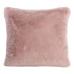 Husă din blăniță roz, 40x40cm