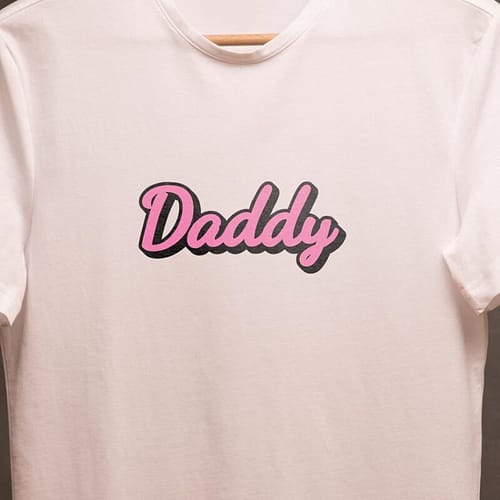 tricou personalizat cu text daddy, 03